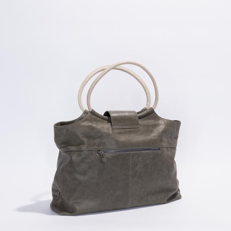 Vienna Bag - Mushroom / Almond