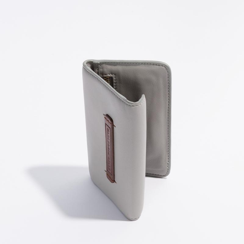 Harlequin Belle Wanderlust Wallet Grey Leather